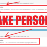 fake person!
