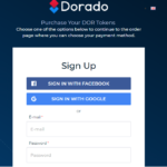 Dorado Sign Up