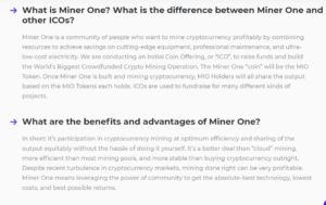 Miner One Info