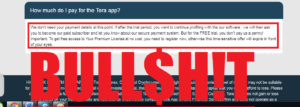 Tera App Scam Alert