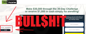 30K Income Scam