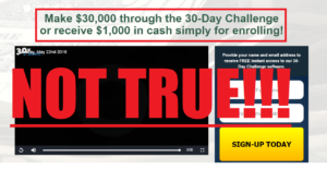 30K Income Scam