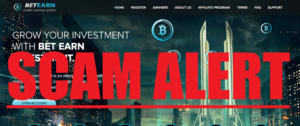 Bet Earn Scam