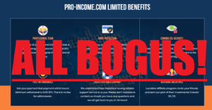 Pro Income Bogus