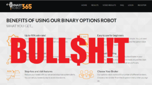 Binary Robot 365 scam alert