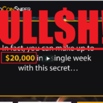 crypto coin sniper fake profits