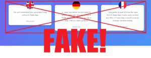 A Trader App Fake Test
