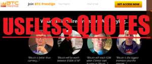 BTC Prestige Scam