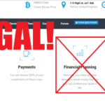BTC2Double Illegal Investment Advice