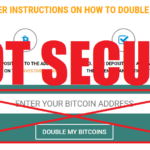 Bitcoin Doubler Not Secure