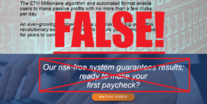 ETH Millionaire Scam