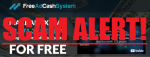 Free Ad Cash System Scam
