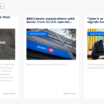 Calloway financial news