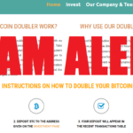 Bitcoin double scam alert