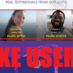 Crypto Revolt Fake Users