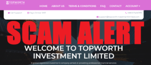 Topworth Investment Limited Alert