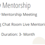 Tradenet Mentorship