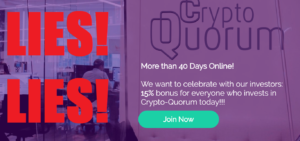 Crypto Quorum Alert