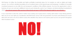 BTCPromise Scam Alert