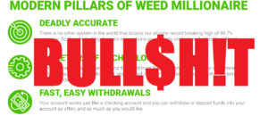Weed Millionaire App Alert