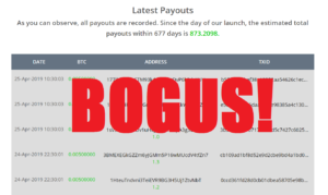 99 Mining Scam