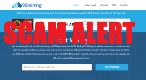 99 Mining Scam