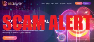 BTCBinary Scam Alert