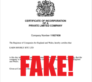 Earn Hourly BTC LTD Scam