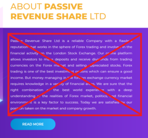 Passive Rev Share LTD Alert