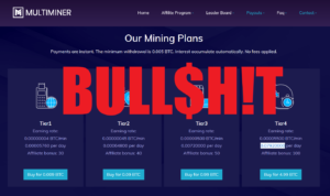Multiminer Alert