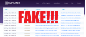 Multiminer Alert