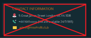 FreeProfit.club Scam Alert