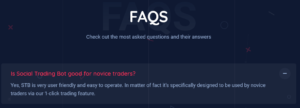 Social Trading Bot 