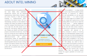 Intel Mining Scam Warning