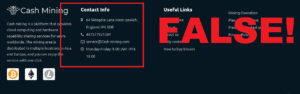 Cash Mining Scam