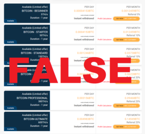 Cash Mining Scam