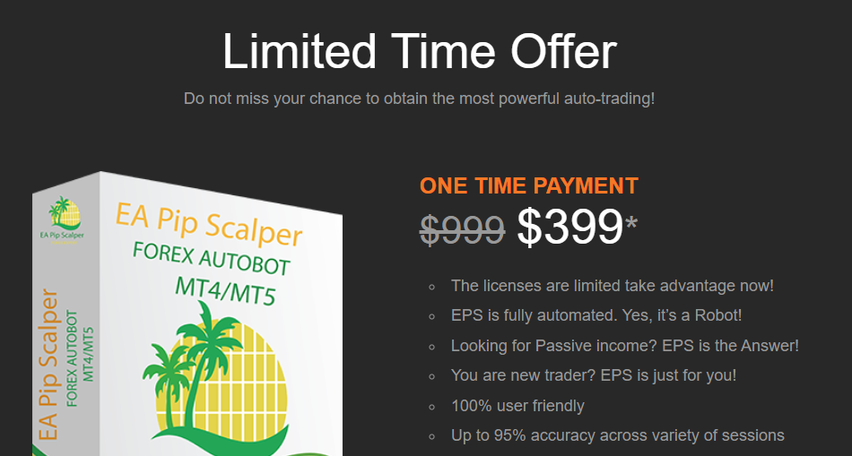 Easy FX Trading with EA Pip Scalper