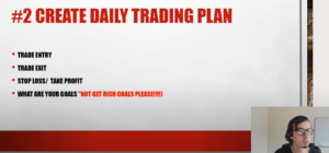 Monthly Forex Trading Plan