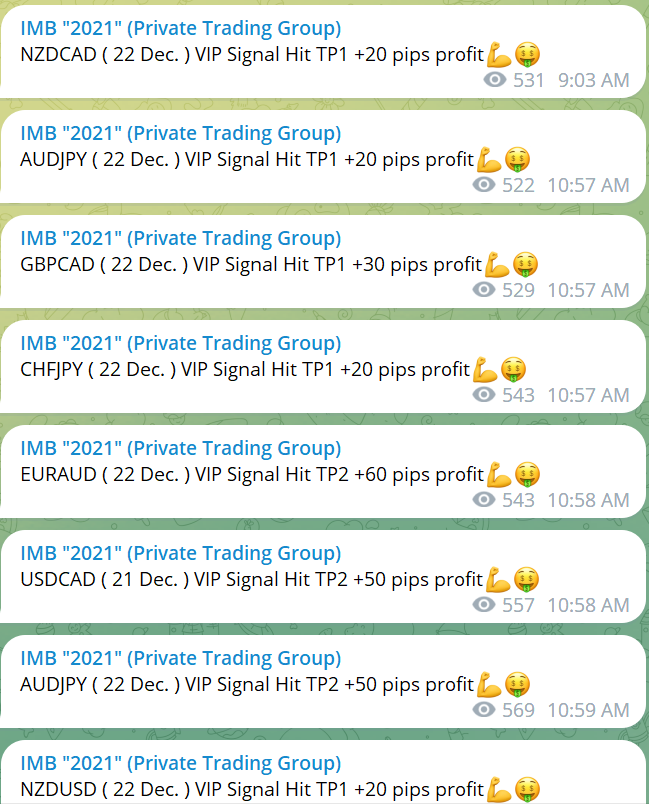 IMB Forex Signals Update December 27