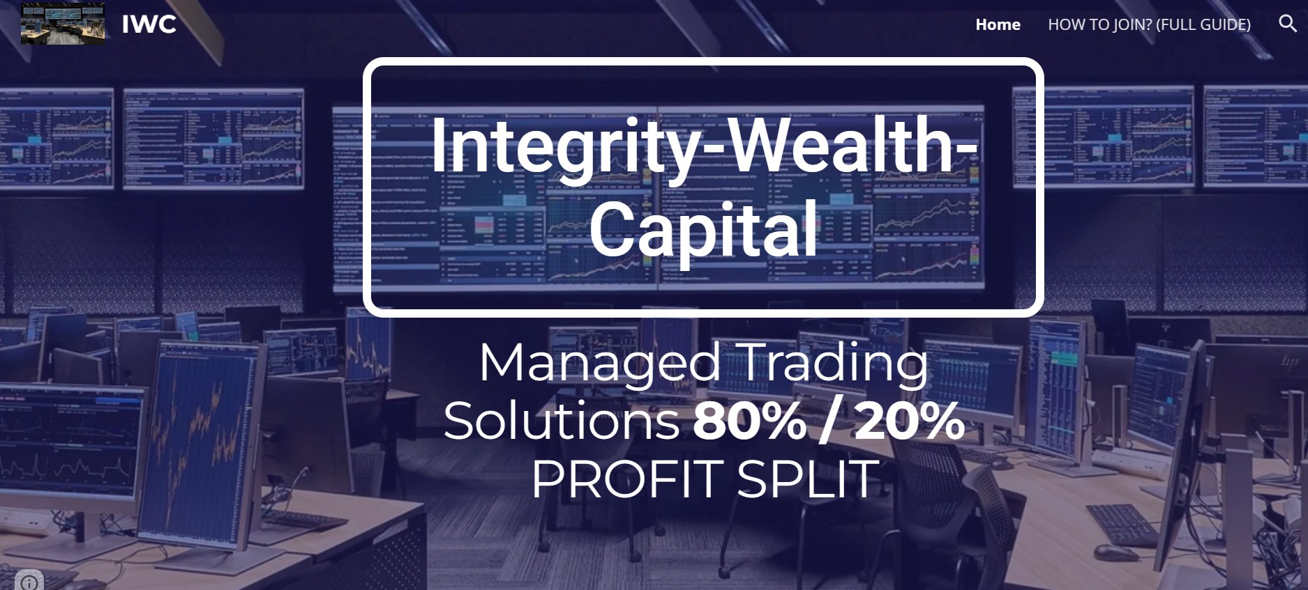 The Best MAM for Profits – Integrity Wealth Capital
